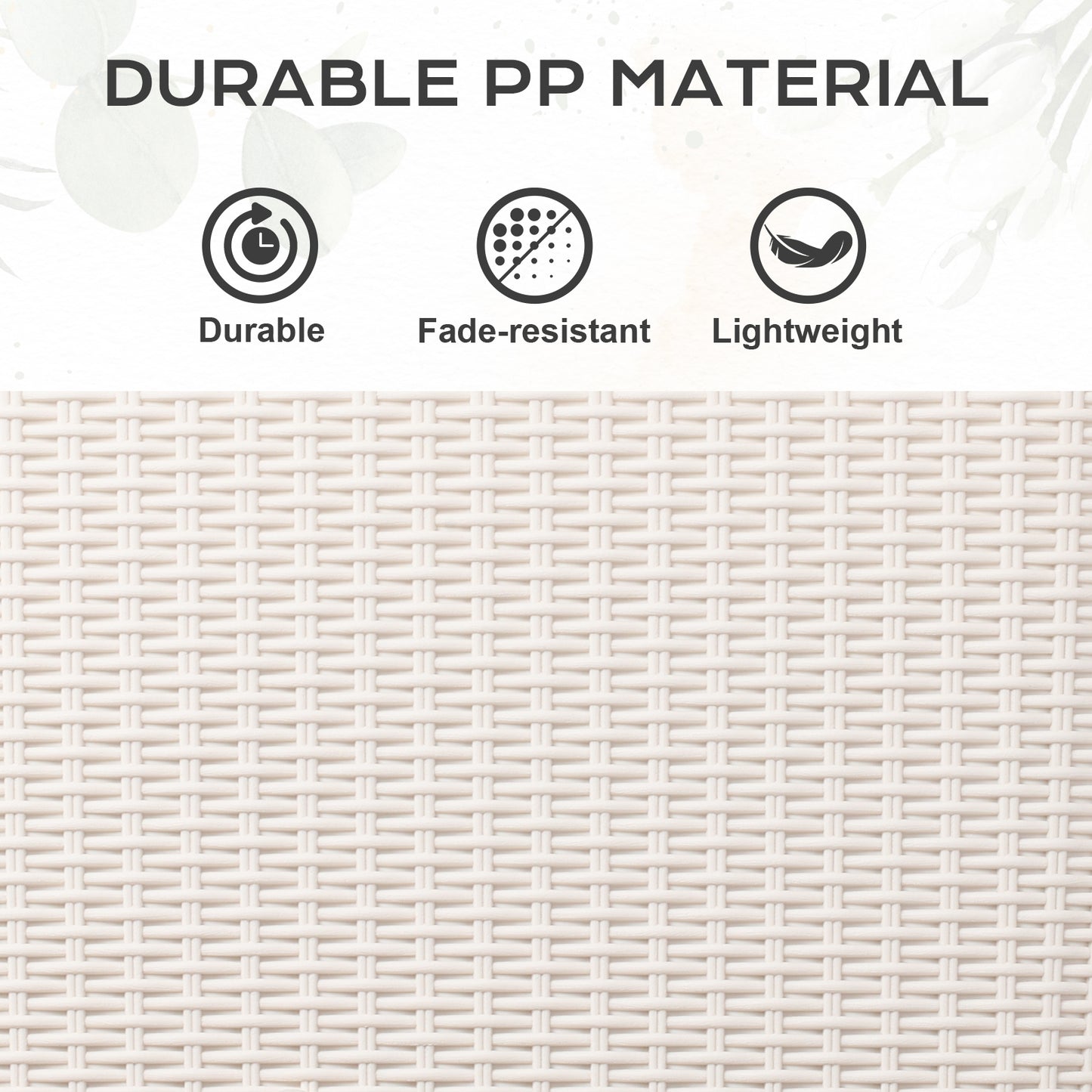 20 inch Outdoor Rattan Pattern Railing Planter Boxes, Set of 4