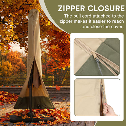 Patio Umbrella Cover for 7-10ft Cantilever Umbrella