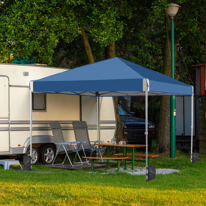 10x10/12x12 ft. Pop Up Canopy Tent with Roller Bag