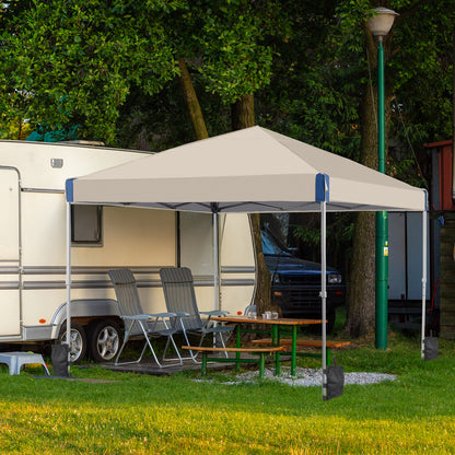 10x10/12x12 ft. Pop Up Canopy Tent with Roller Bag