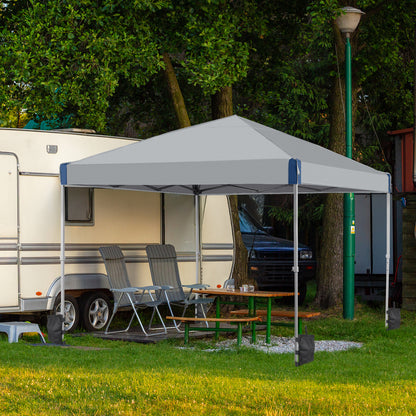 10x10/12x12 ft. Pop Up Canopy Tent with Roller Bag