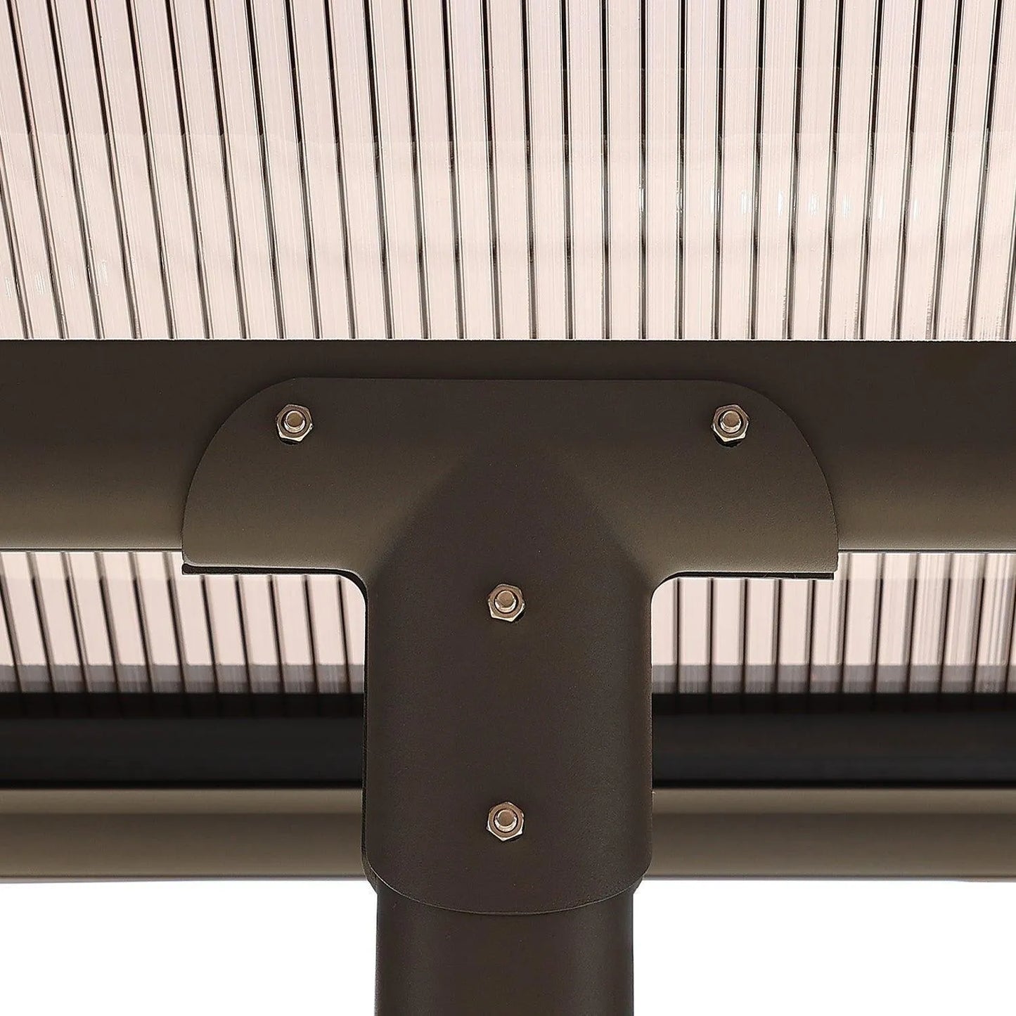 13x10/16.5x10 ft. Wall Mount Gazebo - Polycarbonate Outdoor Pergola - Aoodor 