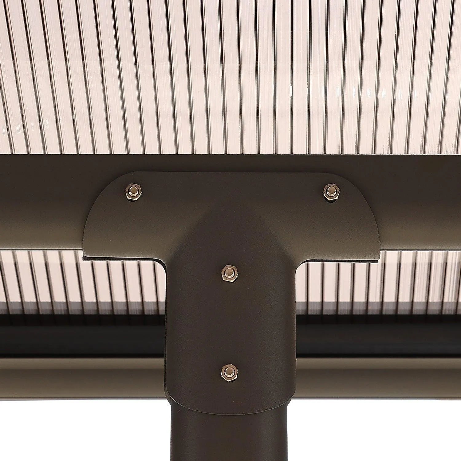 13x10/16.5x10 ft. Wall Mount Gazebo - Polycarbonate Outdoor Pergola - Aoodor 